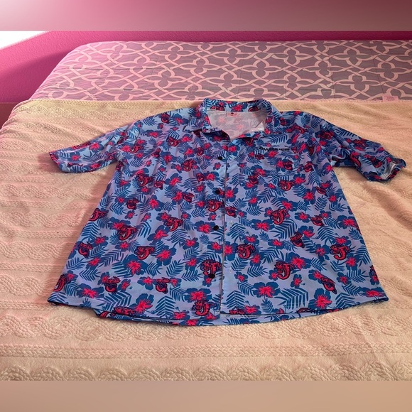 Men’s Swisher Hawaiian Shirt – Jacksonville Jumbo Shrimp Edition (Size XL) - Picture 3 of 10